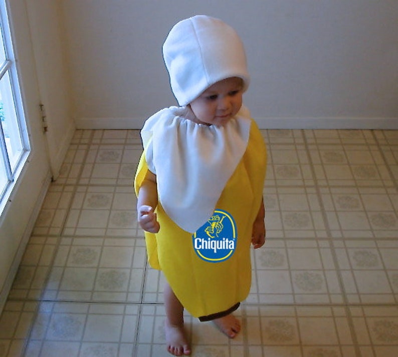 Baby Costume Banana Costume Infant Cosutme Fruit Costume Etsy