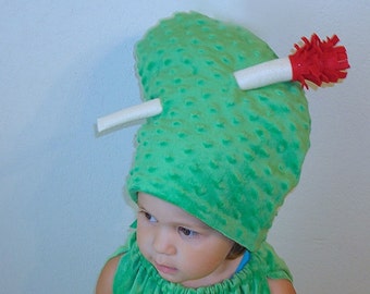 HAT ONLY... Pickle Hat Halloween Costume Accessory Pickle with a Toothpick Dress Up Purim Carnaval Carnival Karneval Fancy Dress