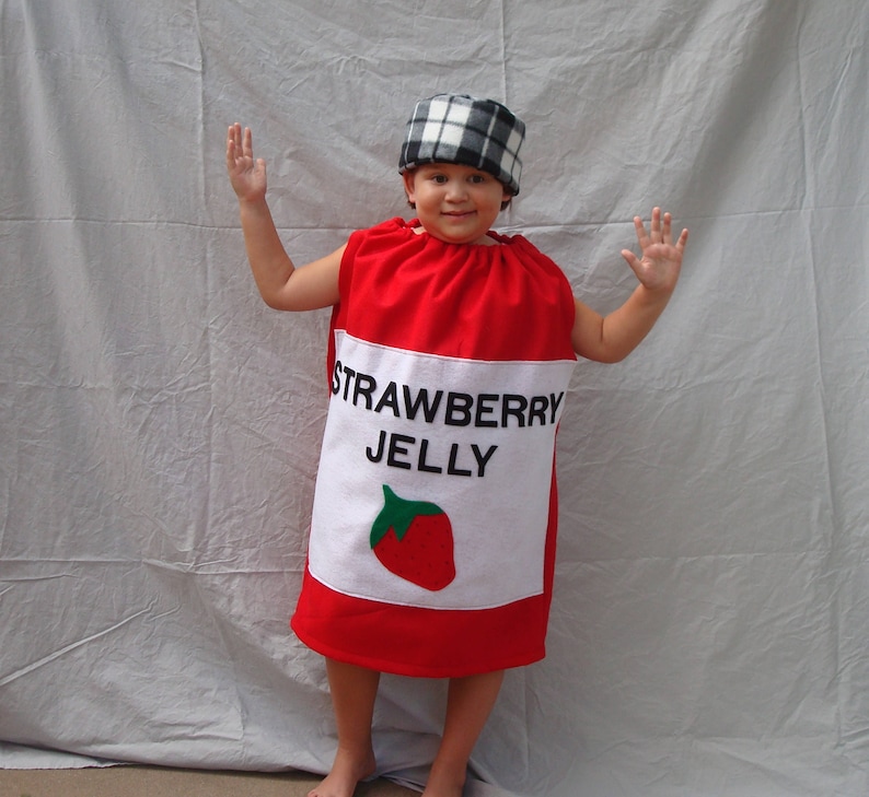 Baby Costume Jelly Costume Jam Costume Peanut Butter and Jelly Etsy