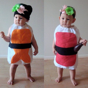 Baby Halloween Sushi Costume For Toddler Halloween Costume For Family Food Costume Group Funny Costume Adaptive Costume Disability Friendly