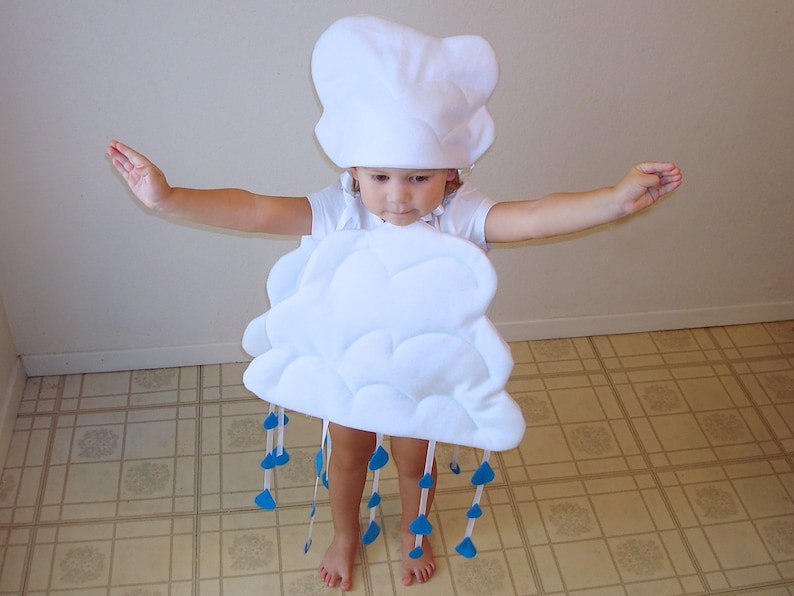 Kids Cloud Costume Halloween Dress Up Photo Prop Girl Costume Boy Costume Children Toddler Carnaval Carnival Karneval Purim Fancy Dress image 1