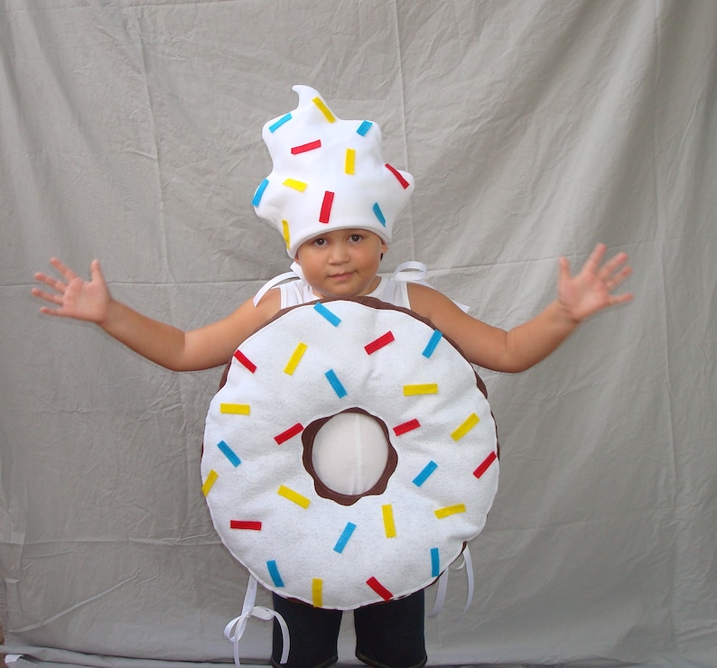 Baby Costume Donut Costume Halloween Costume Toddler Costume Infant Costume Baby Costume Donut With Sprinkles Doughnut Costume Dunkin Donut
