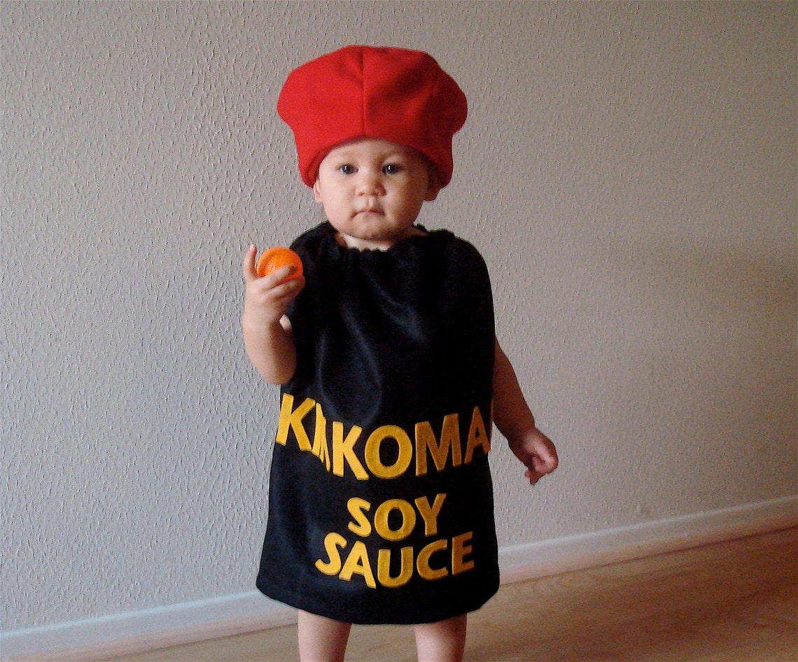 Baby Costume Halloween Costume Soy Sauce Sushi Newborn Etsy