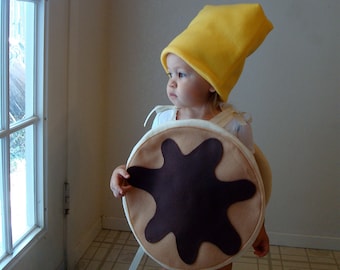 Baby Costume Toddler Costume Pancake Halloween Costume Pancakes with Syrup and Butter Carnival Purim Fancy Dress Family Costume Cosplay