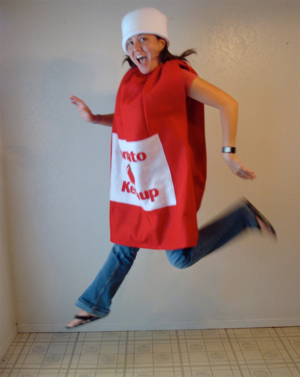 Adult Costume Ketchup Costume Halloween Costume French Fries Etsy