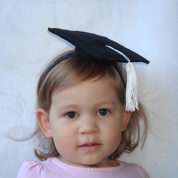 Graduation Headband Dress Up Costume Graduation Hat Felt Hat Graduation Party Hat Photo Prop