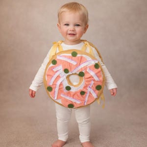 Everything Bagel & Lox Costume: Felt Food, Purim Accessory Bild 2