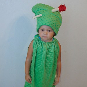 Kids Halloween Costume Pickle Costume Children Teen Food Costume Toothpick Dress Up Dill Sweet Pickle Kosher Pickle Cucumber Vegetable Funny image 5