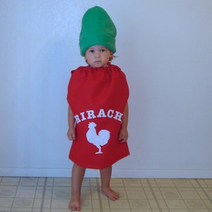 Adult Sriracha Costume Teen Halloween Costume Food Carnaval Etsy