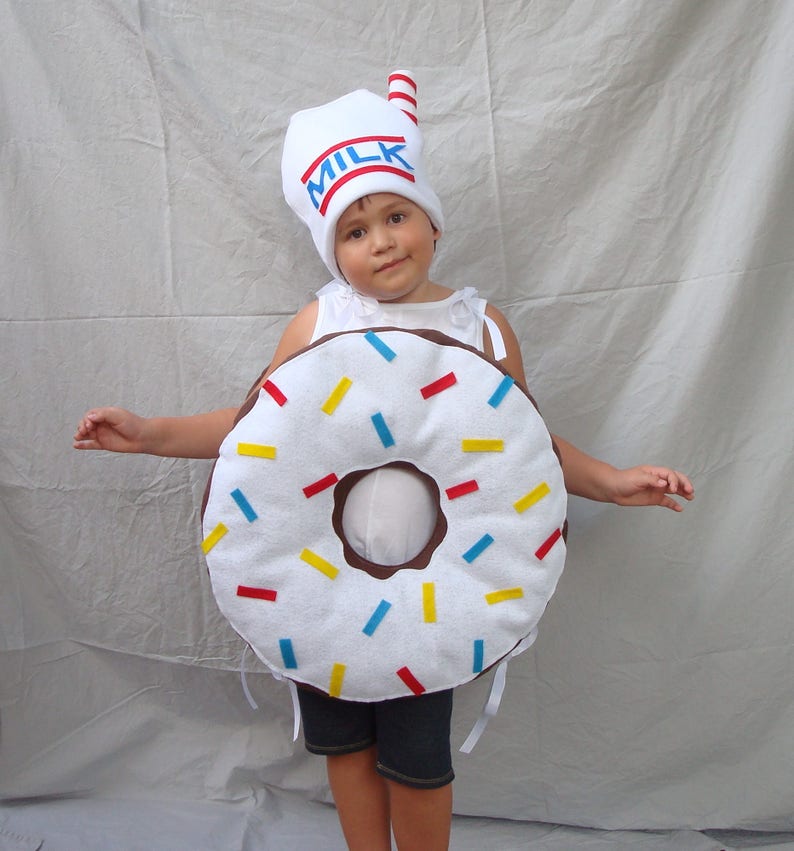 Baby Costume Donut Costume Halloween Costume Toddler Costume Infant Costume Baby Costume Donut With Sprinkles Doughnut Costume Dunkin Donut