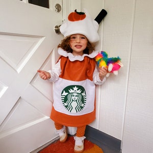 Starbucks Pumpkin Spice Latte Costume Starbucks Costume Coffee - Etsy