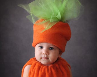 Baby Carrot Halloween Costume: Infant Vegetable Outfit