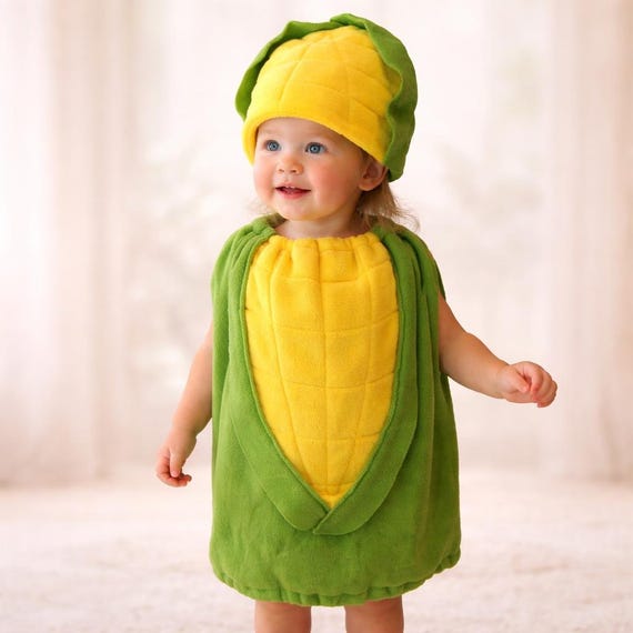 Baby Corn on the Cob Costume - Infant Halloween Outfit