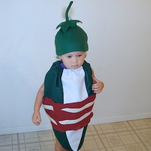 Baby Jalapeno Popper Costume Halloween Costume Bacon Wrapped Bacon Costume Food Costume Cosplay Toddler Costume Baby Food Costume