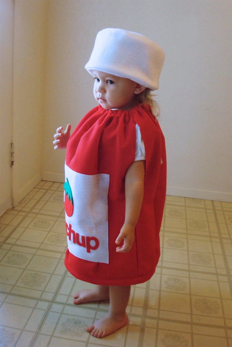 Kids Halloween Costumes Ketchup Costume French Fry Costume Etsy