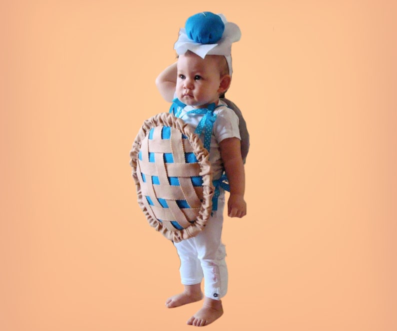 Baby Costume Pie Halloween Costume For Baby Girls Pumpkin Pie Costume Infant Family Food Costume Thanksgiving Pie Carnival Fancy Dress Purim image 1