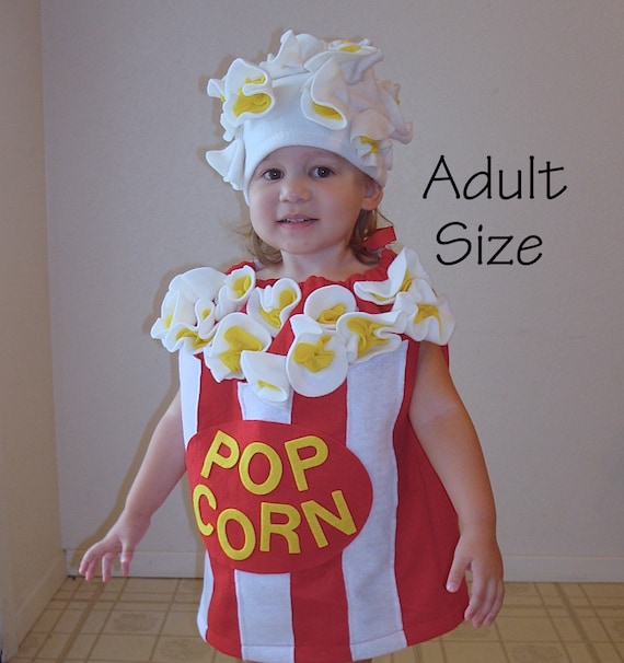 vestito carnevale pop corn