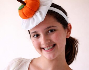 Whipped Cream Cherry Pie Headband - Costume Fascinator - Etsy display picture 1