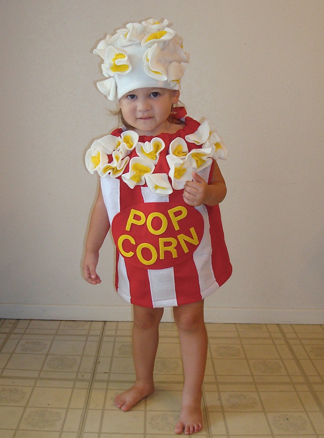 Popcorn - 2012 Halloween Costume Contest  Popcorn halloween costume,  Popcorn costume, Homemade halloween costumes