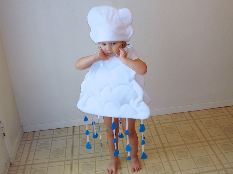 Kids Cloud Costume Halloween Dress Up Photo Prop Girl Costume Boy Costume Children Toddler Carnaval Carnival Karneval Purim Fancy Dress image 4