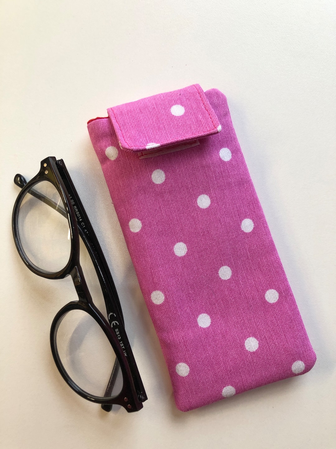 Pink Glass Case Glasses Case, Spotty Glasses Case, Pink Glasse Case, Spectacles Case ...