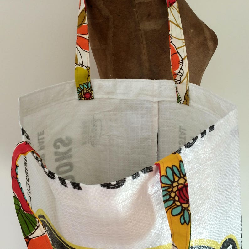 Recycled Beer Maker Gift Upcycled Grain Bag Tote Tote Bag Beer Lover Gift Handmade Eco-Friendly Shopping Bag Made in Maine