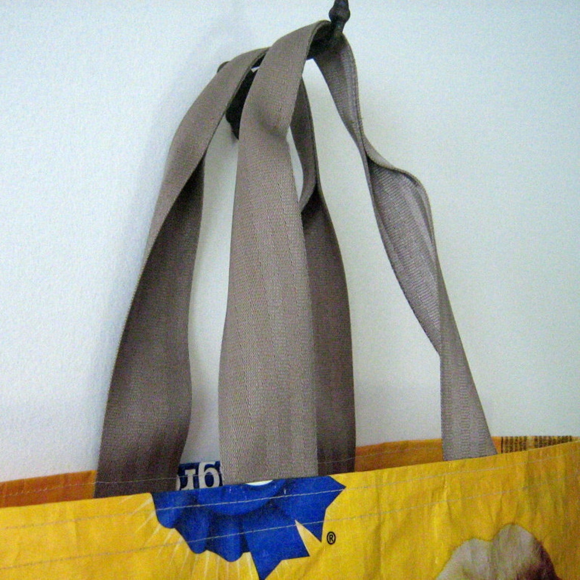 Recycled Dog Food Bag Tote Golden Retriever Etsy