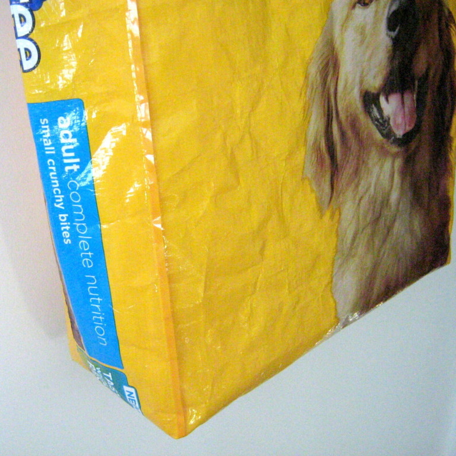 Recycled Dog Food Bag Tote Golden Retriever Etsy