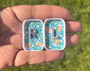 Iced Coffee Xray Marker Set- Fun Xray Markers-RadTechGift-Radiology Markers-Xray Tech Gift-Colorful Xray Markers-Xray Markers with Initials