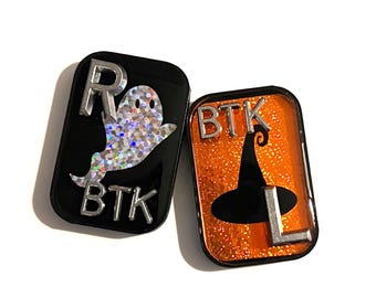 Halloween Xray Markers-Ghost/Witch Hat Xray Markers-Radiology Tech-Spooky Markers-Radiology Markers-Xray Markers with Initials-Xray Student