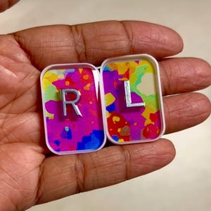 Watercolor Xray Marker Set-Xray Markers with Initials-Rad Tech Gift-Xray Student-Cute Xray Markers-Radiology Tech-Lead letters