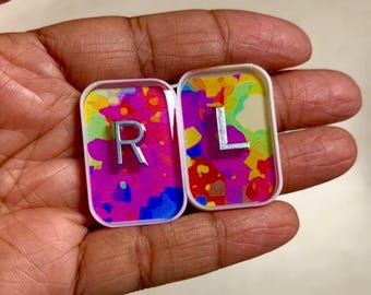 Watercolor Xray Marker Set-Xray Markers with Initials-Rad Tech Gift-Xray Student-Cute Xray Markers-Radiology Tech-Lead letters
