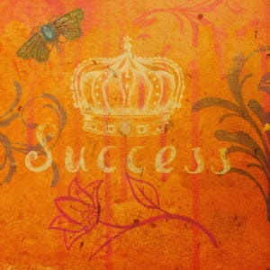 SUCCESS - Papers of Intention - handmade paper art full of intentions - to be burned or buried with attached prayer