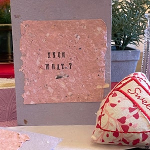 Know What, I Love You Valentines Day, Anniversary, Love Card