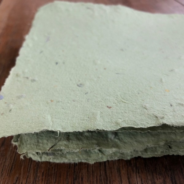 Wildflower Seeded Handmade Paper - 5x7" - 10 sheets