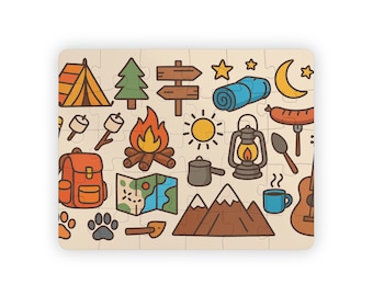 Kids' Outdoor Adventure Puzzle: 30-Piece Educational Toy