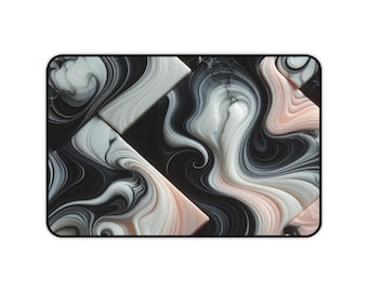 Classic Marble Desk Mat – Elegant Home Office Decor
