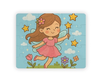 Kids' Fairytale Puzzle: 30-Piece Magical Fairy Scene