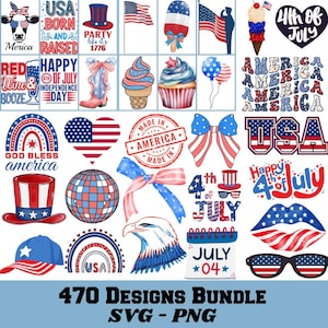4. Juli Mega Bundle, Unabhängigkeitstag svg, Amerika svg, USA Flagge svg, 4. Juli PNG, USA Png, 4. Juli svg Bundle, 4. Juli svg