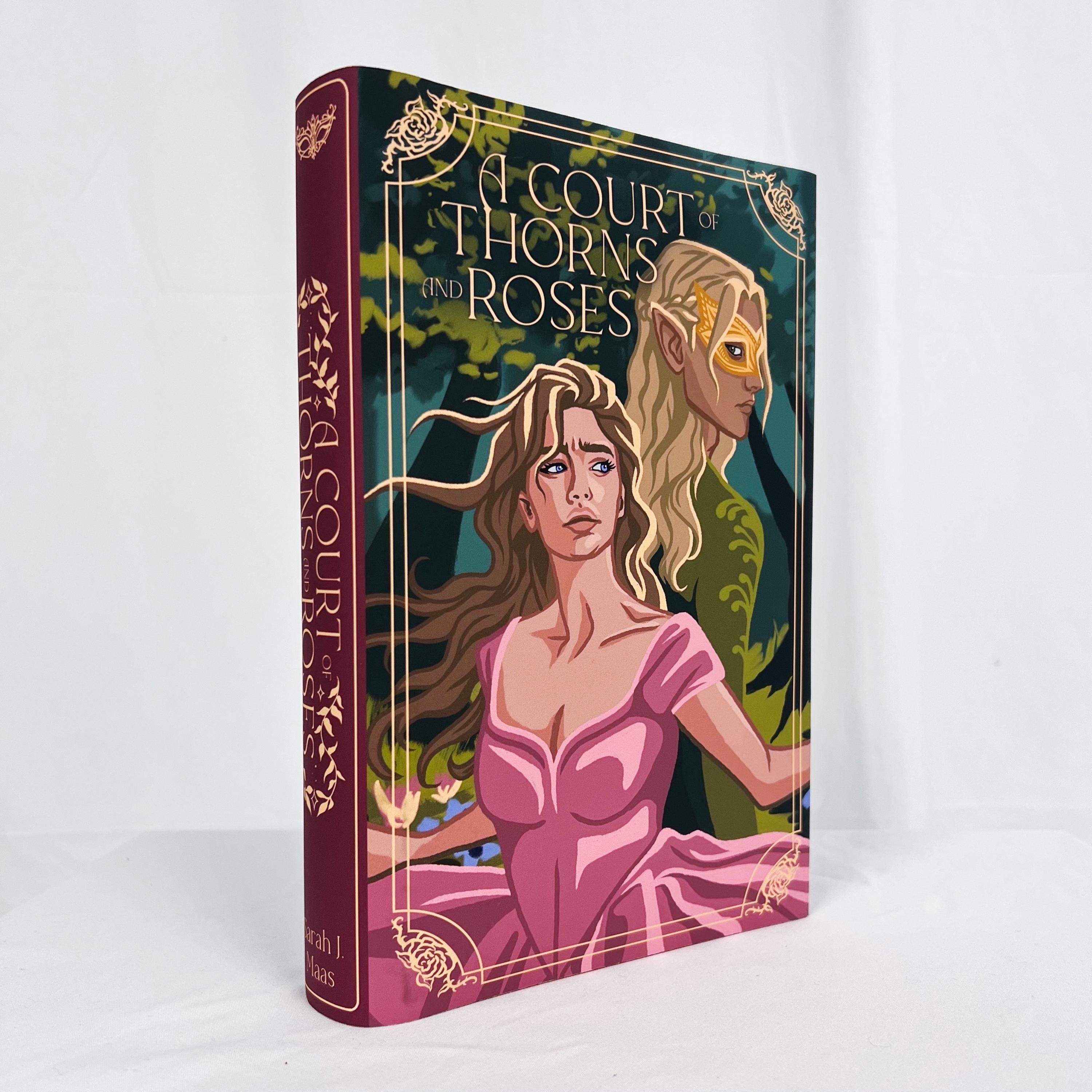 A Court of Thorns and Roses Dust Jacket Full Set