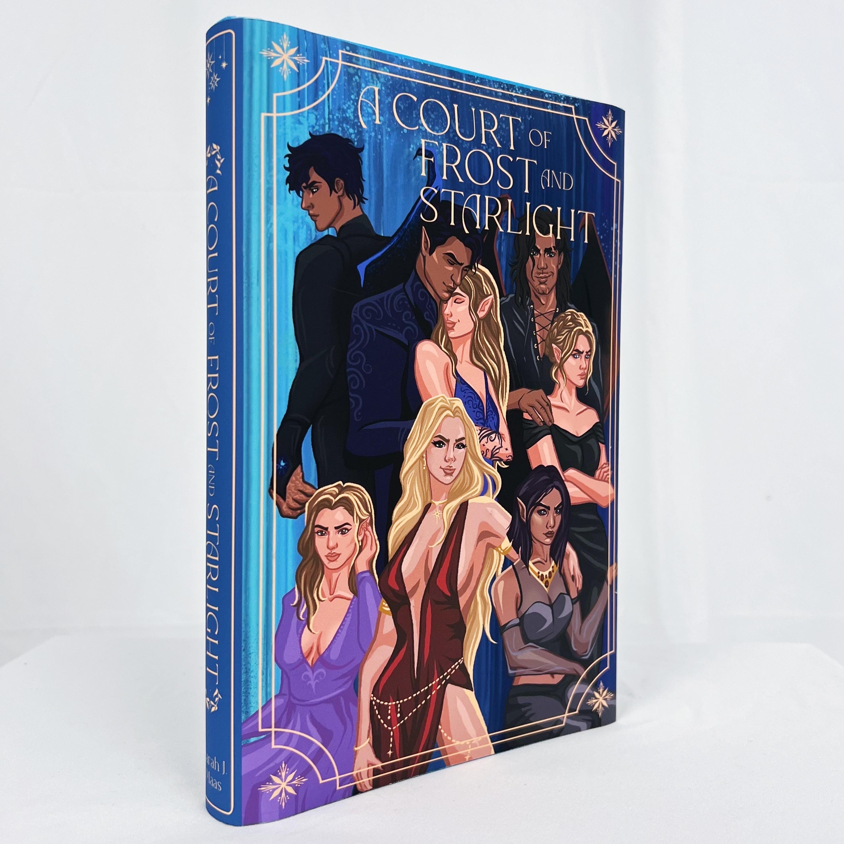 A Court of Thorns and Roses Dust Jacket Full Set