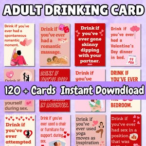 120+ paar drinkspel, vuile spelkaarten voor volwassenen, romantisch kaartspel voor koppels, drinkspel voor volwassenen, valentijnsspelletjes, drinkspel