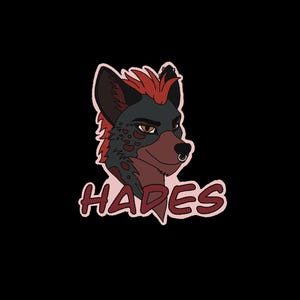 Digital Custom Furry Head Badges