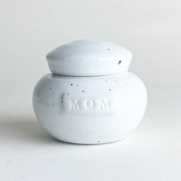 5 cu/in Mini Cremation Urn - Personalized Mini Keepsake Urn - Made to Order - 2.5" x 2.5" - 5 Cubic Inch Capacity- Kent Harris Pottery