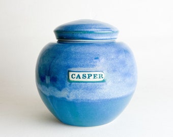 100 cu/in Keepsake Urn - Personalized Urn - Made to Order - 8.5"x6" - 100 Cubic Inch Capacity- Kent Harris Pottery