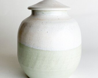 130 Cu/In Capacity Memorial Urn- Handmade Pottery Clay Urn - 130 Cubic Inches Capacity - 7.75” Tall x 6” wide - Unique Urn - BCSS-130CU-1