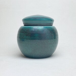 Small Cremation Urn-Pet Urn -Urn for Human Ashes -Handmade Pottery Cremation Urn- 5.25" x 4.75” -Capacity Apx. 40 cubic inches -TUR-LKSK-2