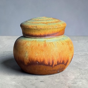Mini Keepsake Urn – 5 cu in Handmade Urn – Choose Your Glaze – Small Cremation Urn for Ashes – Glossy Finish – Kent Harris Pottery image 9