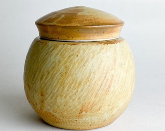 Small Cremation Urn - Pet Urn - Urn for Human Ashes - Handmade Pottery Cremation Urn- 5.5" x 4.75"-Capacity 35-40 cubic inches -MDY-PET-3