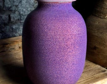 240 Cu/In Handmade Cremation Urn for Adults - Large Size - Glossy Glaze - 240 Cubic Inches - Dimensions: 10.25”x7” - CP-240cu-4
